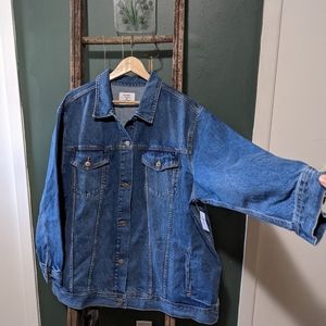 Boyfriend jean denim jacket